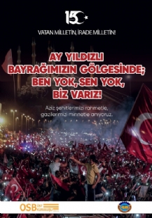 15 TEMMUZ VATAN MLLETN, RADE MLLETN!